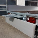 EDUARD Multi 260x150x30cm Lfh: 56cm 10″ niedrig Fahrwerk Rampen (S) 1500kg