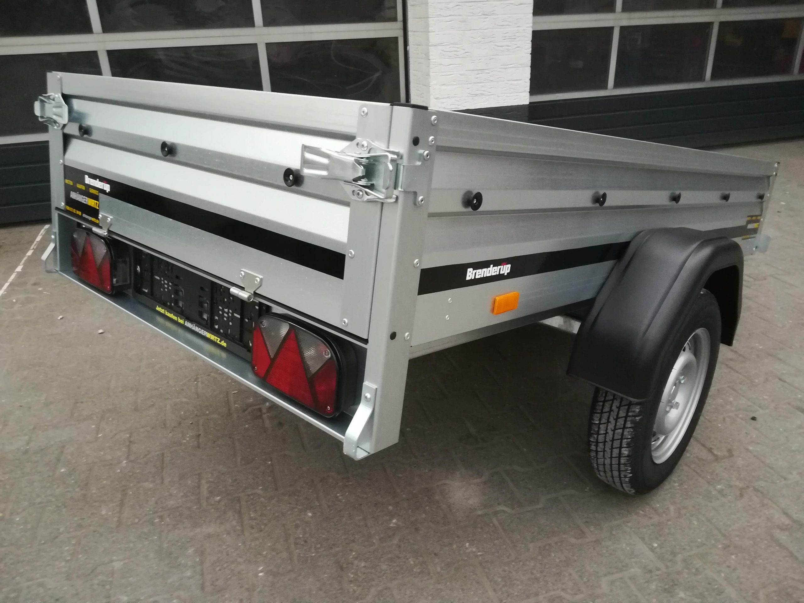 Brenderup 1205 S UB 750 Klappdeichsel Anhänger 204x116x35cm (XS) 750kg April online Aktion