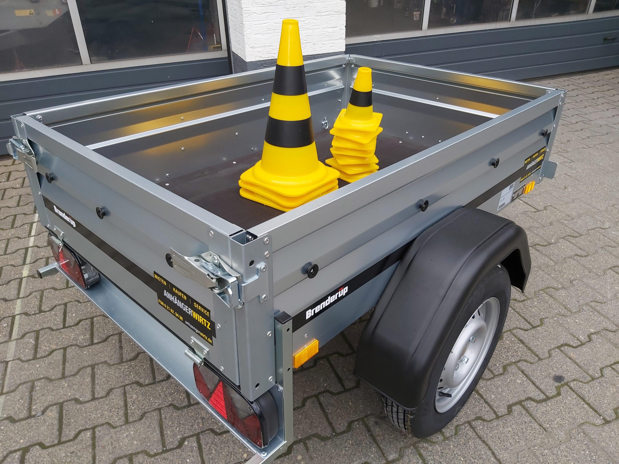 Brenderup 1150 S UB 500 144x94x35cm Klappdeichsel Anhänger (XXS) 500kg online AKTION