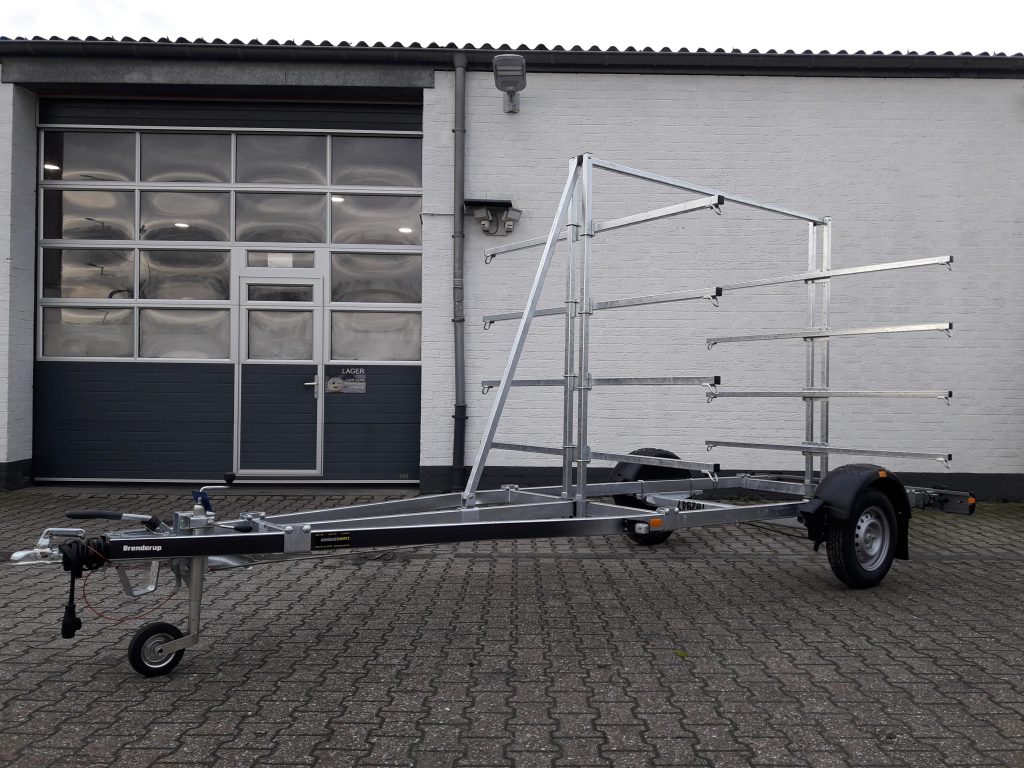 Brenderup Boattrailer Bootsanhänger 161000B CX Kanu / Kayak SUP Board Gestell 1000kg Online Aktion