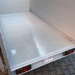 PKW Anhänger Koch Aluline 4.13 Deckel Hecktür Aluboden DV 250x125x125cm 1300kg 100 km/H