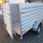 PKW Anhänger Koch Aluline 4.13 Deckel Hecktür Aluboden DV 250x125x125cm 1300kg 100 km/H