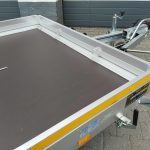 Senklift Anhänger MSL 1530/151 301x151x10cm yellow Plattform hydraulisch absenkbar 1500kg