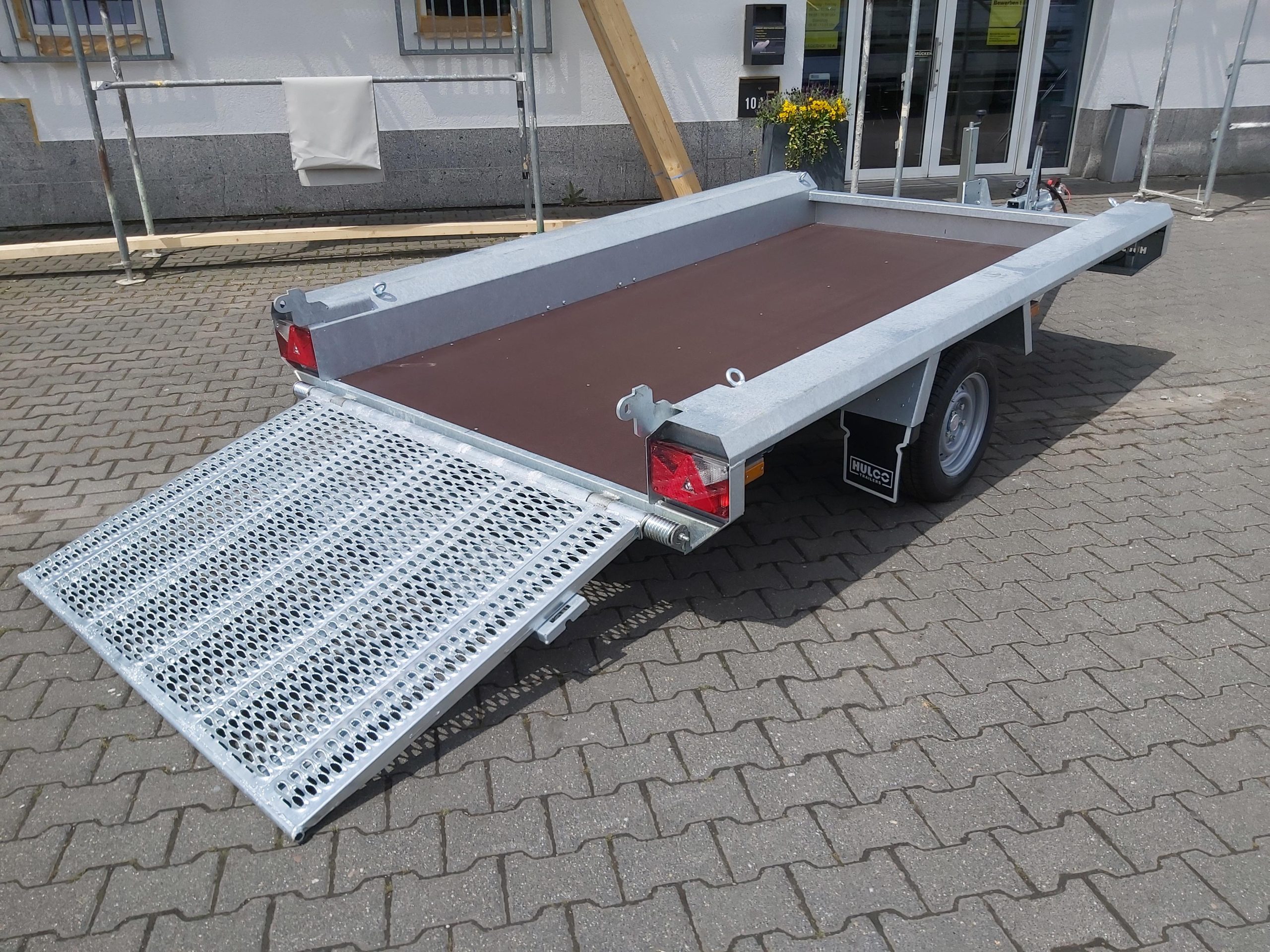 HULCO TERRAX Basic 294x150x27cm Heckrampe 100cm (M) 12″ 1800kg