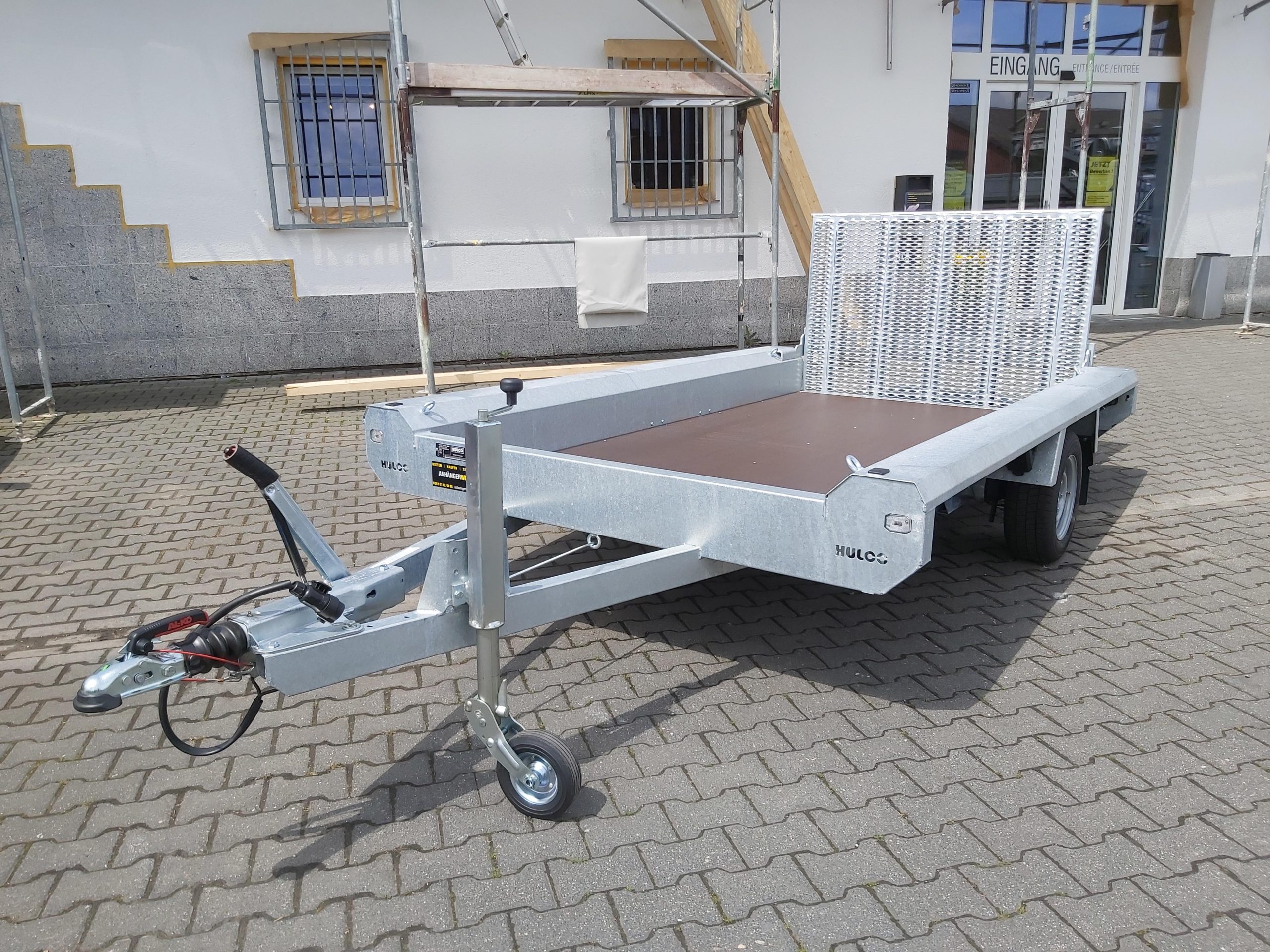 HULCO TERRAX Basic 294x150x27cm Heckrampe 100cm (M) 12″ 1800kg