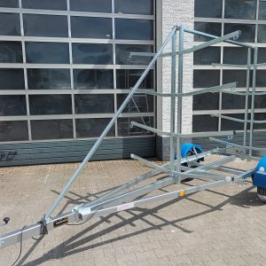 Bootsanhänger Boattrailer Neptun NAVY N7-17 KY Kanu Kajak SUP Board Gestell 750kg Modell 2025