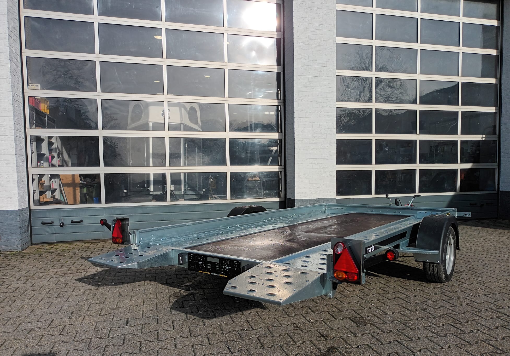 Martz Kleinfahrzeug Multi Tieflader 350x180cm 1800kg 100km/H