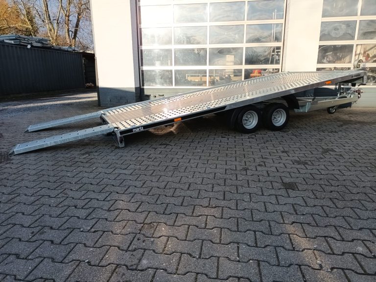 Martz GT kipp 450/2 S 450x215cm easyload ankippbar Lohr Stahl & Aluboden Seilwinde 10″ 3000kg