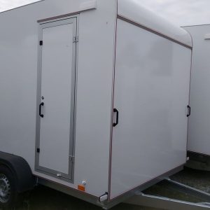 Koffer TFS 360T.01 2700 360x200x210cm aero Heckrampe Seitentür Zurrsystem (L) 100km/H 2700kg