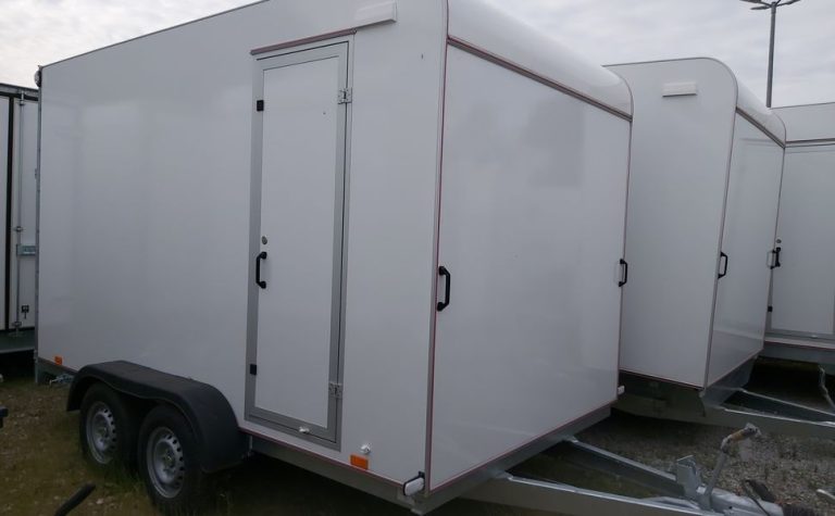 Koffer TFS 360T.01 2700 360x200x210cm aero Heckrampe Seitentür Zurrsystem (L) 100km/H 2700kg