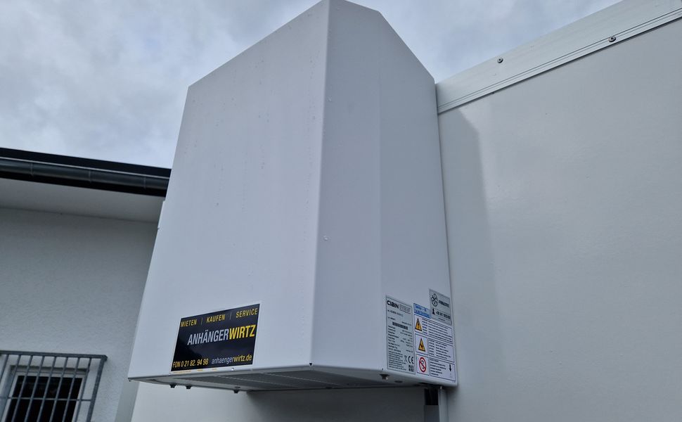Kühlanhänger AZKF C 2735/155 343x154x200cm CiBIN 230V +Standkühlung (L) 2700kg Abverkauf