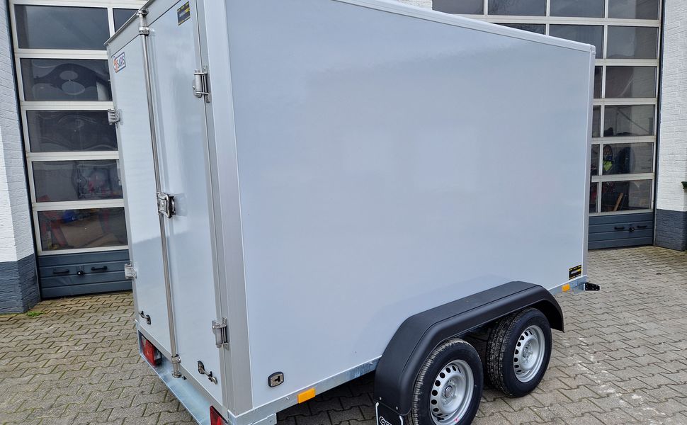Saris Koffer GO 306 154 180 2700 2 306x154x180cm GFK grau (M) 2700kg