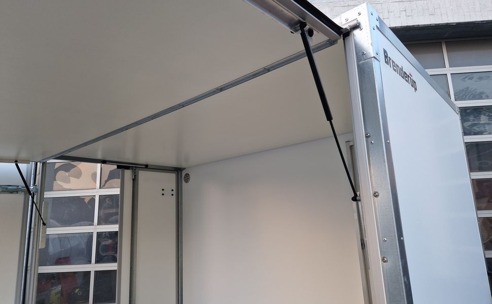 Brenderup Cargo Dynamic CD300 TB D ST SK 300x155x185cm Heck Seitentür Serviceklappe Wabe (M) 2000kg