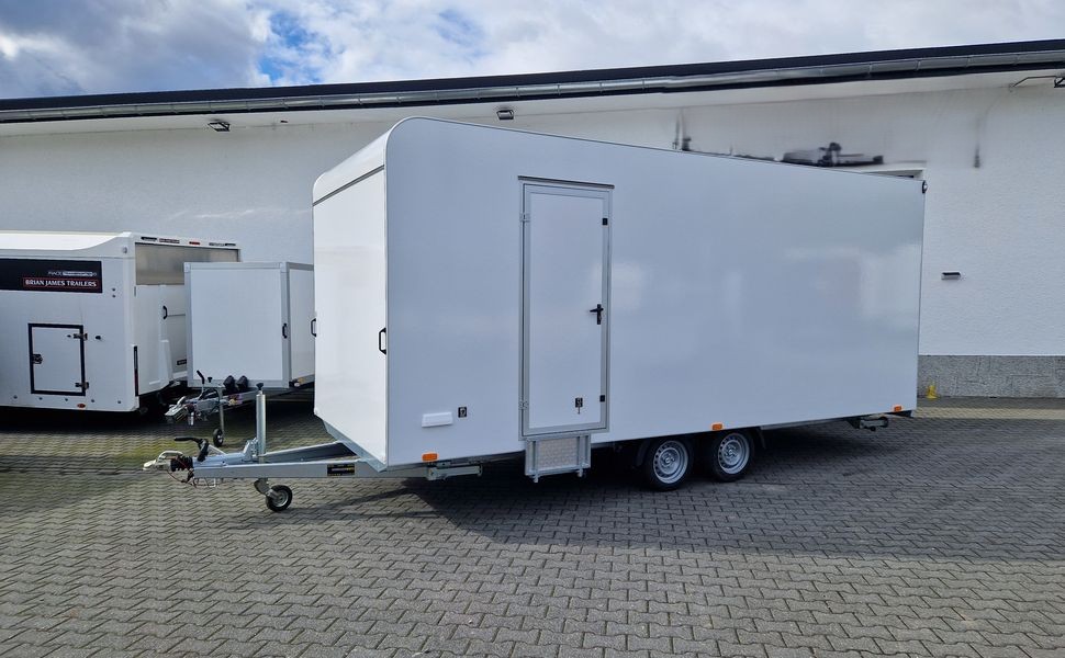 Event Trailer Koffer TWSP M 550T.01 550x230x217cm Seitenklappe Treppe Licht IL (XXXL) 100km 2700