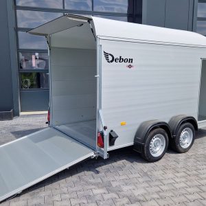 Cargo Roadster 700 plus 375x180x200cm Alu Poly weiß Seitentür Pullman 100km/H 2600kg Modell 2025