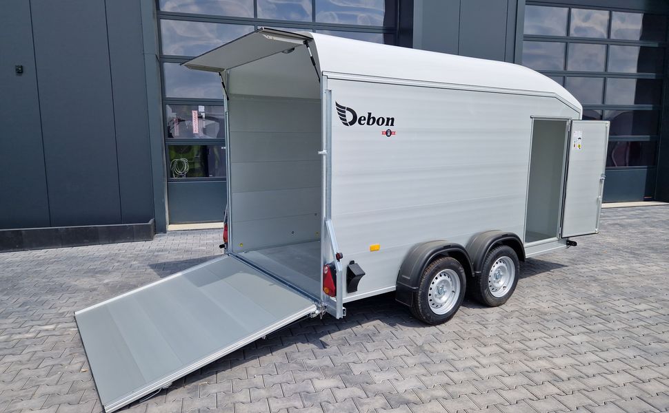 Cargo Roadster 700 plus 375x180x200cm Alu Poly weiß Seitentür Pullman 100km/H 2600kg Modell 2025