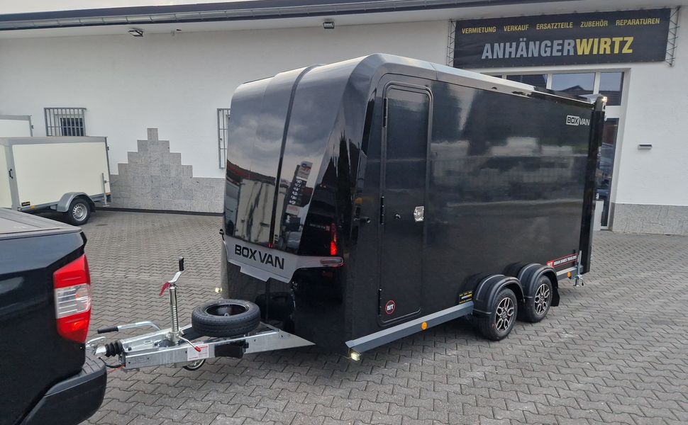 BOX VAN 600-4018-27-2-12-B 400x180x200cm Seitentüren Zurrsystem GFK aero