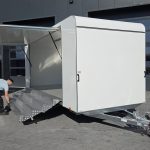 Event Trailer Koffer TWSP M 550T.03 550x220x217cm Seitenklappe Treppe integriert 2700kg 100km/H