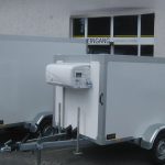 Kühlanhänger AZKF 1325/145 243x144x130cm 230 Volt GOVI Kühlaggregat 60 Frioliner Gesamthöhe 190cm