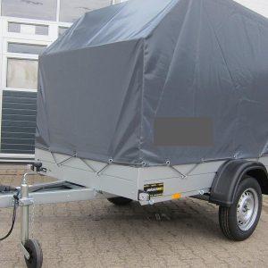 Aluliner Planen Anhänger GT 750 211x126x150cm +Hochplane aero grau (XS) 750kg