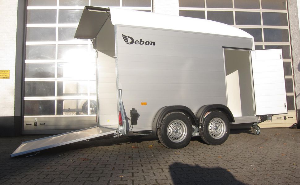 Cargo Roadster 500+ 312x167x199cm Alu Poly white Seitentür Pullman 100km/H 2600kg Fahrschulaktion