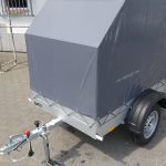 Aluliner Planen Anhänger GT 500 151x101x120 +Hochplane aero grau (XXS) 500kg 2021