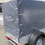 Aluliner Planen Anhänger GT 500 151x101x120 +Hochplane aero grau (XXS) 500kg 2021