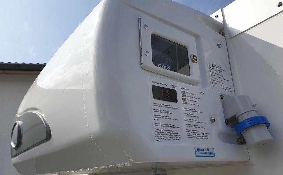 Kühlanhänger AZKF 1525/145 243x144x180cm 230 Volt GOVI Kühlaggregat 60 Frioliner 1500kg