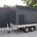 Anssems Hochlader PSX – S 2000 305x153x30cm 180cm Hochplane grau (M) 2000kg Aktion