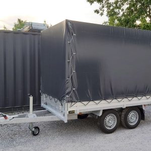 Anssems Hochlader PSX - S 2000 305x153x30cm 180cm Hochplane grau (M) 2000kg Aktion