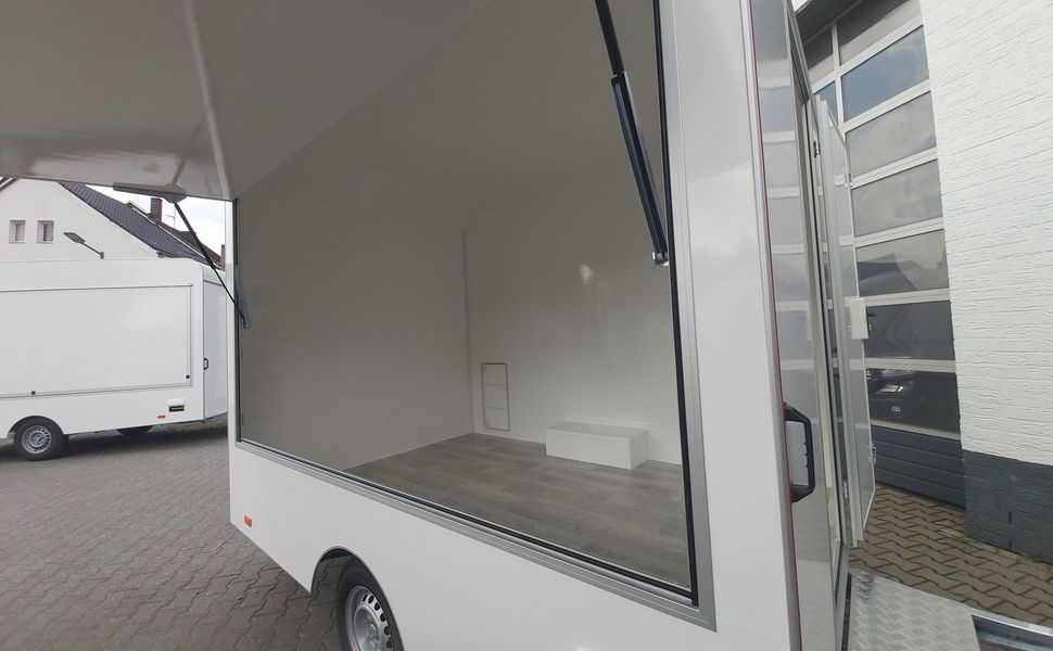 Verkaufsanhänger VK 300 200 aero retro 300cm 1 Verkaufsklappe DIY Leerwagen (M) 1300kg