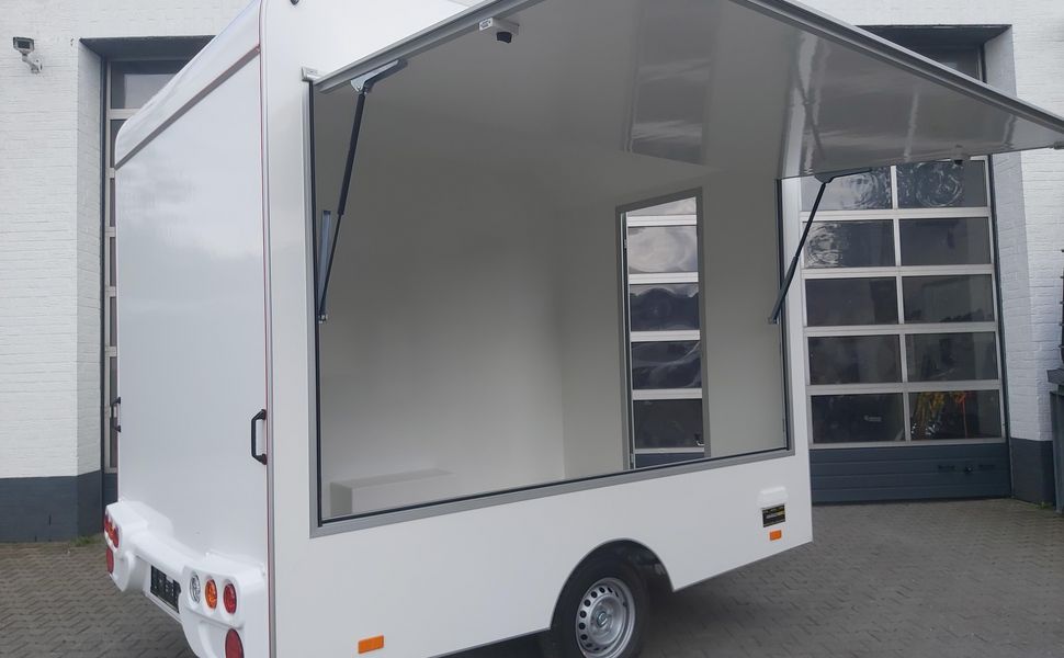 Verkaufsanhänger VK 300 200 aero retro 300cm 1 Verkaufsklappe DIY Leerwagen (M) 1300kg