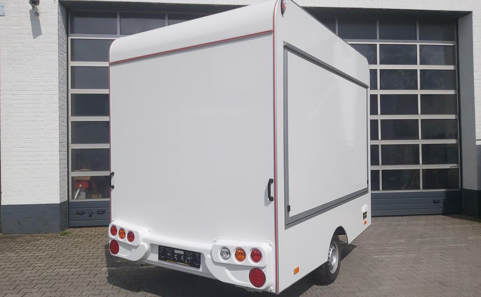 Verkaufsanhänger VK 300 200 aero retro 300cm 1 Verkaufsklappe DIY Leerwagen (M) 1300kg