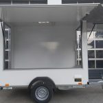 Verkaufsanhänger TFS Multi VK 250.02 250x150x200 2 Klappen Hecktür 230V IL Dachlüfter 100kmH 1300kg
