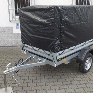 Brenderup 1205 S UB 750 Klappdeichsel Anhänger Hochplane 117cm blackline 750kg April Aktion
