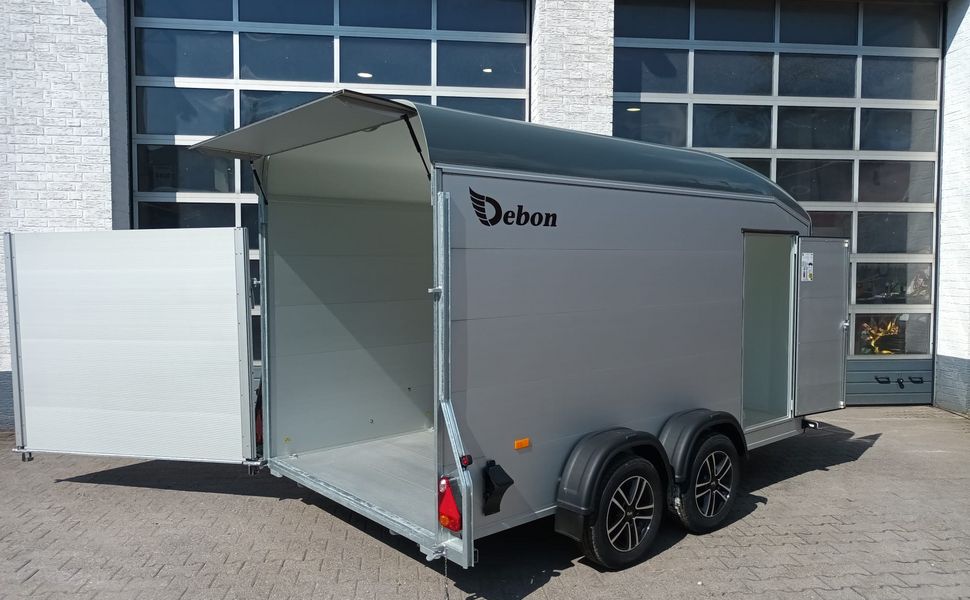 Cargo Roadster 700 plus 375x180x200cm Alu Poly irongrey Leichtmetallräder 2600kg Pullman 100km/H 24