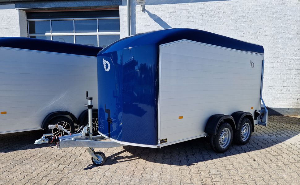 Cargo Roadster 700 plus 375x180x200cm Alu Poly kingblue Seitentür Pullman 2600kg 100km/H Aktion