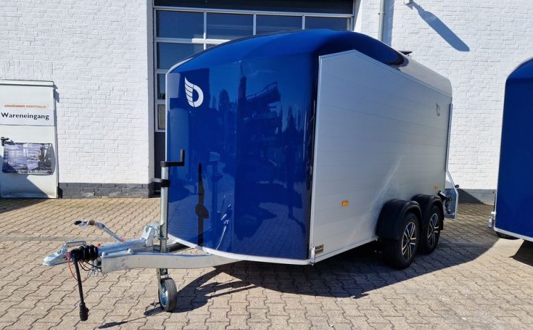 Cargo Roadster 700 plus 375x180x200cm Alu Poly kingblue Seitentür Pullman 2600kg 100km/H Aktion