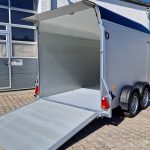 Cargo Roadster 700 plus 375x180x200cm Alu Poly kingblue Seitentür Pullman 2600kg 100km/H Aktion
