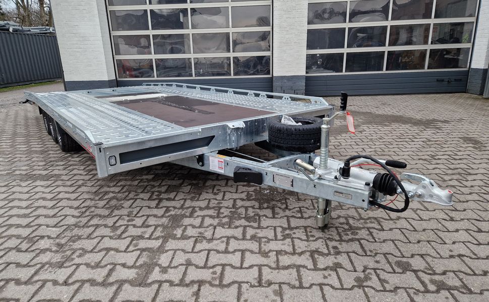 BJT T Transporter 231 550x224cm grau Auffahrrampen 235cm Tridem Alufekgen 10″ 3500kg (XXL) Aktion