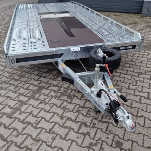 BJT T Transporter 231 550x224cm grau Auffahrrampen 235cm Tridem Alufekgen 10" 3500kg (XXL) Aktion