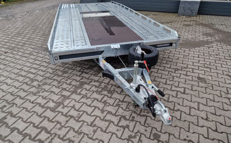 BJT T Transporter 231 550x224cm grau Auffahrrampen 235cm Tridem Alufekgen 10″ 3500kg (XXL) Aktion