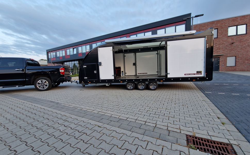 BJT Race Transporter 6 396-3040 600x235x189cm black Markise re/li Motorsport Automotiv Tridem 3500kg