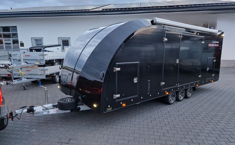 BJT Race Transporter 6 396-3040 600x235x189cm black Markise re/li Motorsport Automotiv Tridem 3500kg