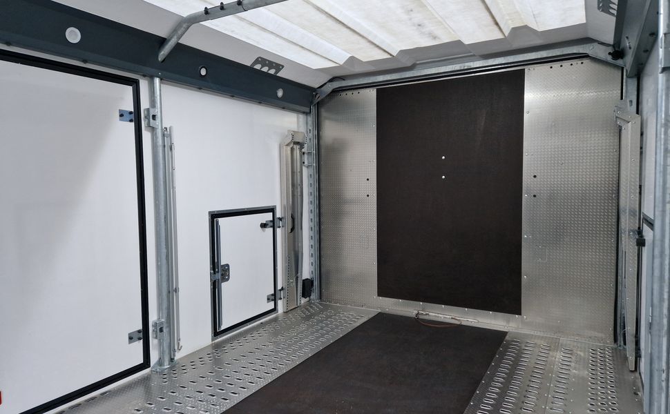 BJT Race Transporter 6 396-3040 600x235x189cm black Markise re/li Motorsport Automotiv Tridem 3500kg