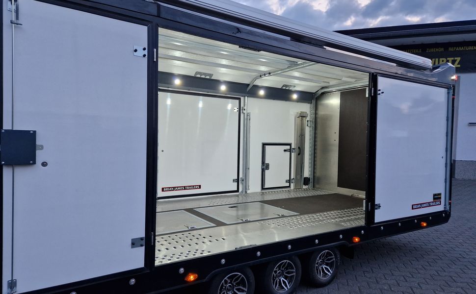 BJT Race Transporter 6 396-3040 600x235x189cm black Markise re/li Motorsport Automotiv Tridem 3500kg
