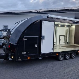 BJT Race Transporter 6 396-3040 600x235x189cm black Markise re/li Motorsport Automotiv Tridem 3500kg