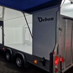 Cargo Roadster 1000 480x200x206cm Poly grau Seitenklappen Seitentüren Rampe Pullman 100km/H 3500kg