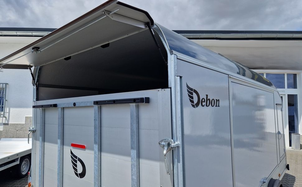 Cargo Roadster 1000 480x200x206cm Poly grau Seitenklappen Seitentüren Rampe Pullman 100km/H 3500kg