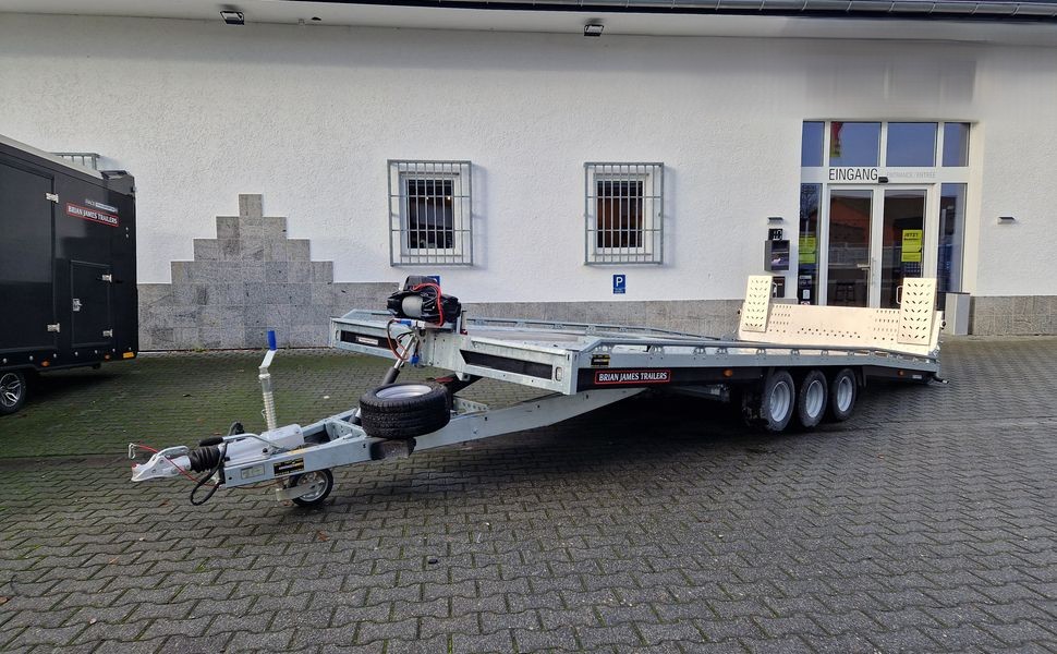 BJT T Transporter 231 550x224cm elektrisch ankippbar Komfort Paket Warn Winde 10″ Tridem 3500kg